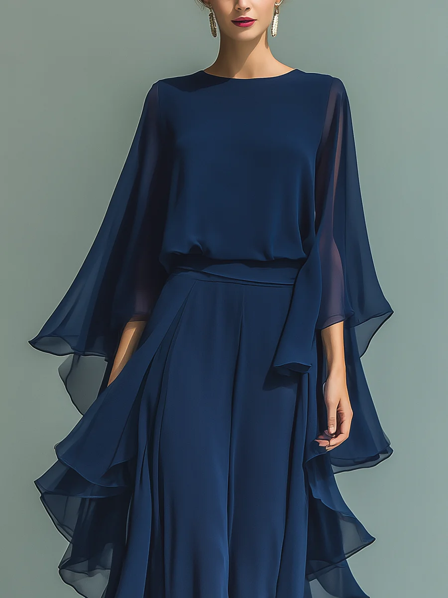 Chiffon Two-Piece Set for Women
