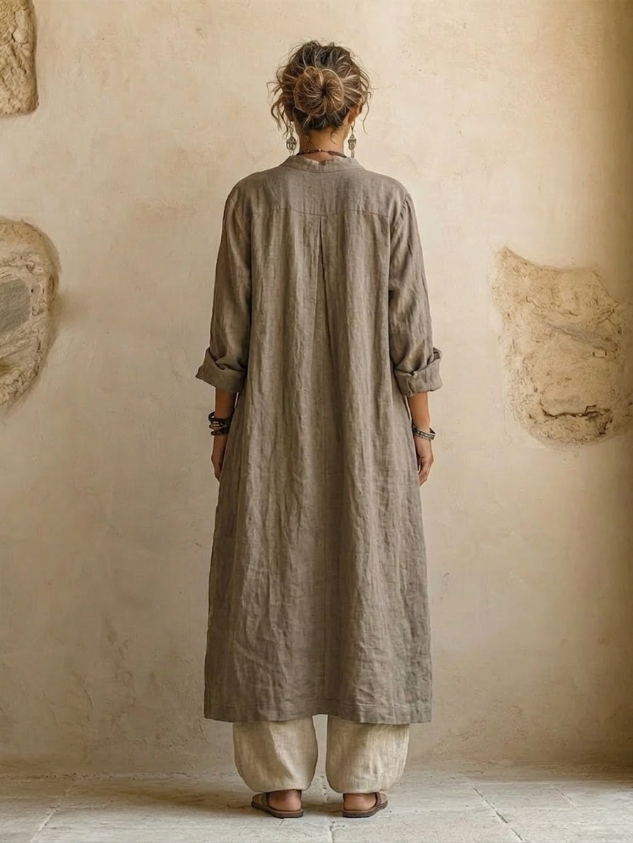 Élise | Three-Piece Linen Set