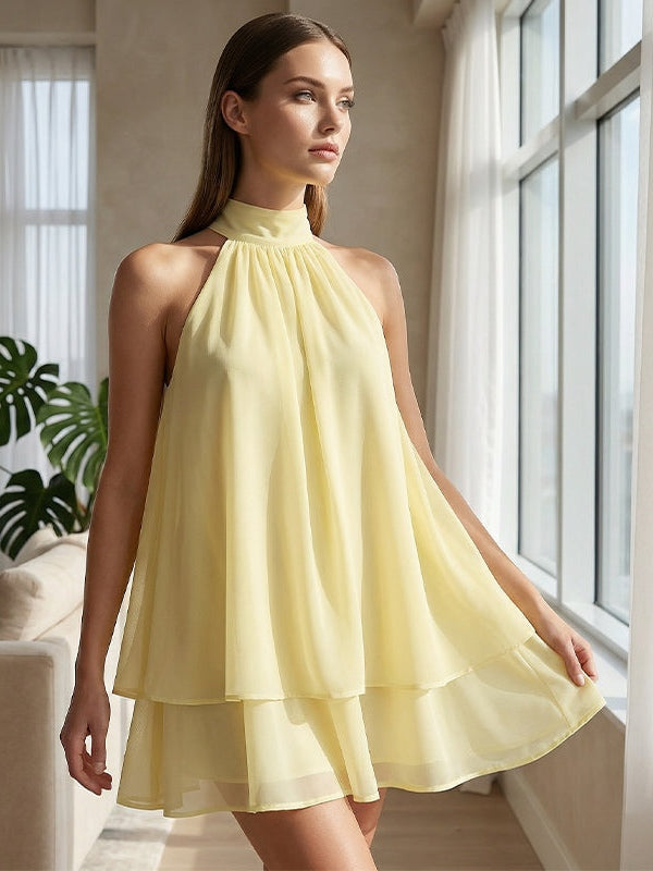 Plume | Mini Lightweight Floating Dress with Layers