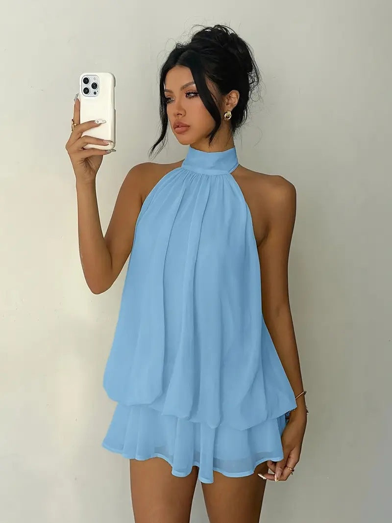 Plume | Mini Lightweight Floating Dress with Layers