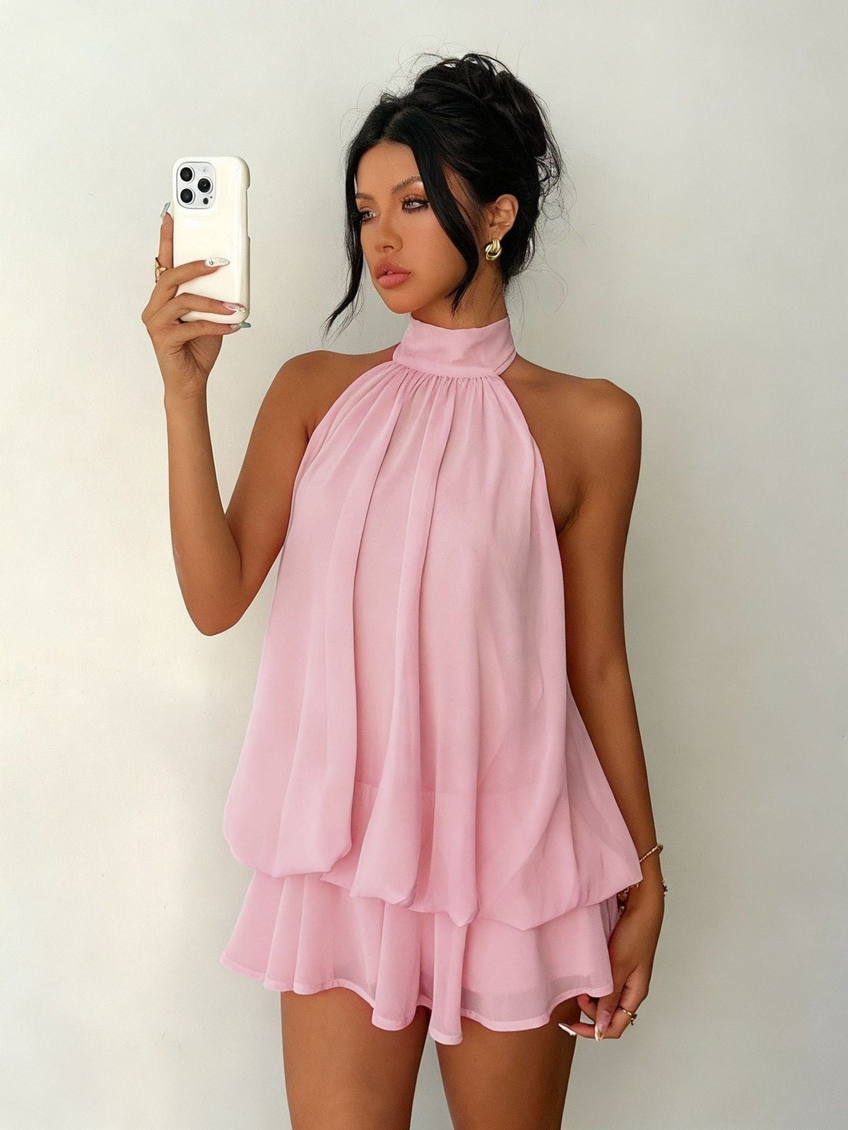 Plume | Mini Lightweight Floating Dress with Layers