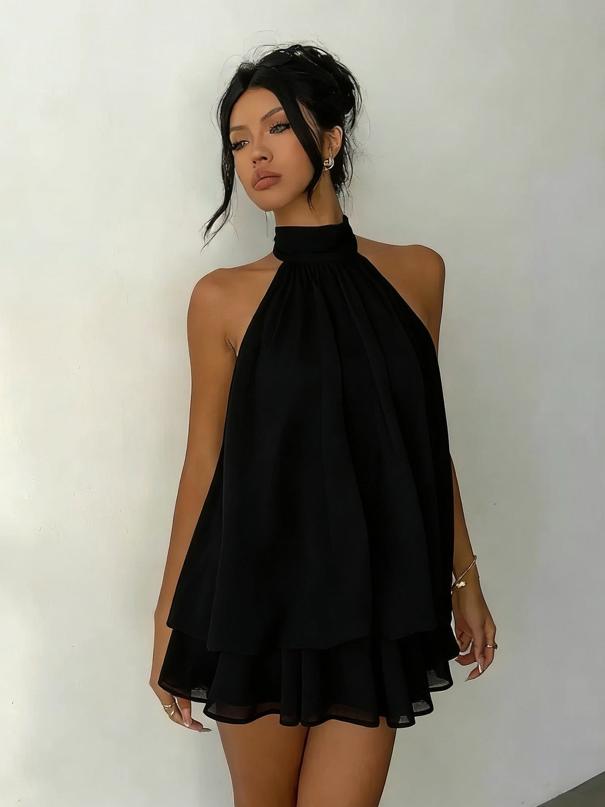 Plume | Mini Lightweight Floating Dress with Layers