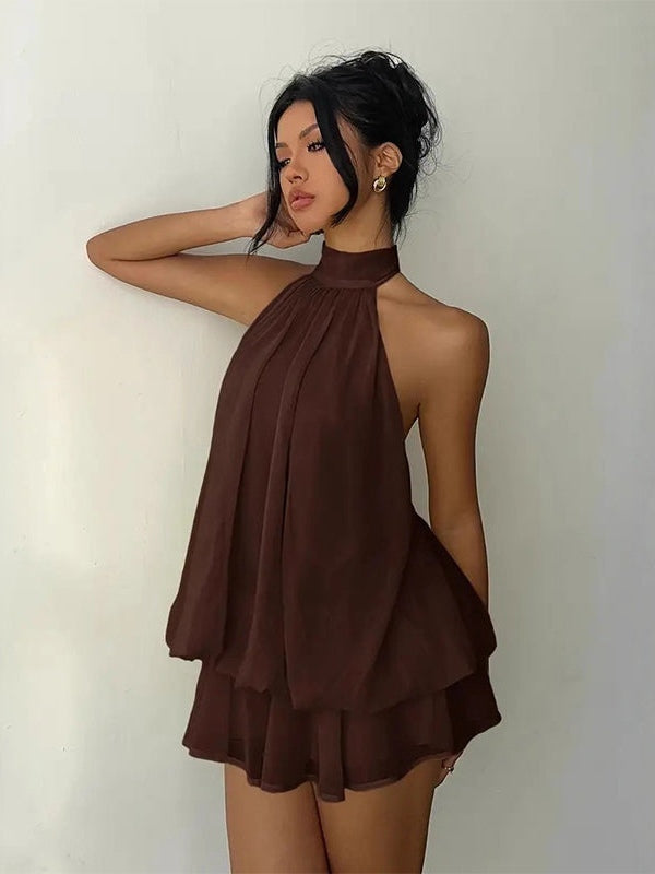 Plume | Mini Lightweight Floating Dress with Layers
