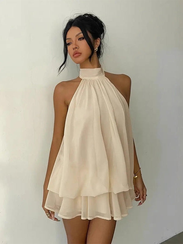 Plume | Mini Lightweight Floating Dress with Layers