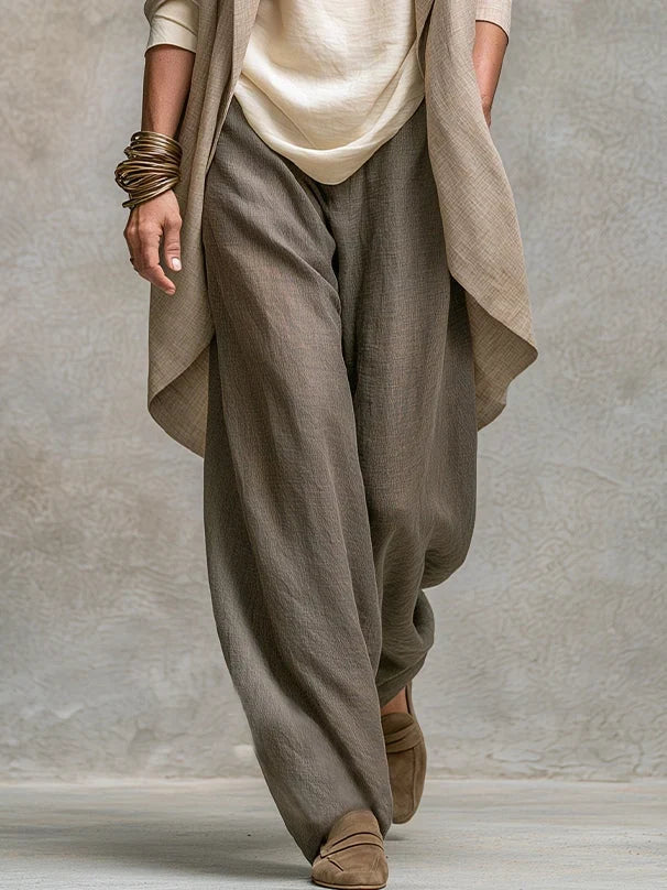 Costanza Three-Piece Set with Palazzo Trousers