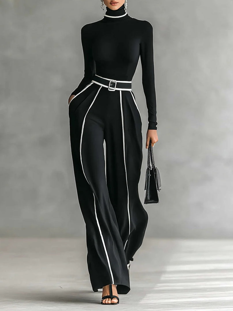 Vera | Elegant set with contrast detail