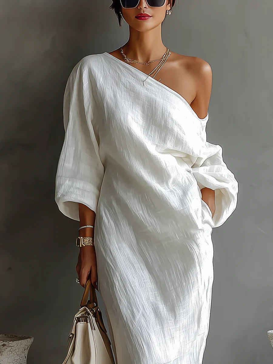 Alondra Elegant Asymmetrical Dress
