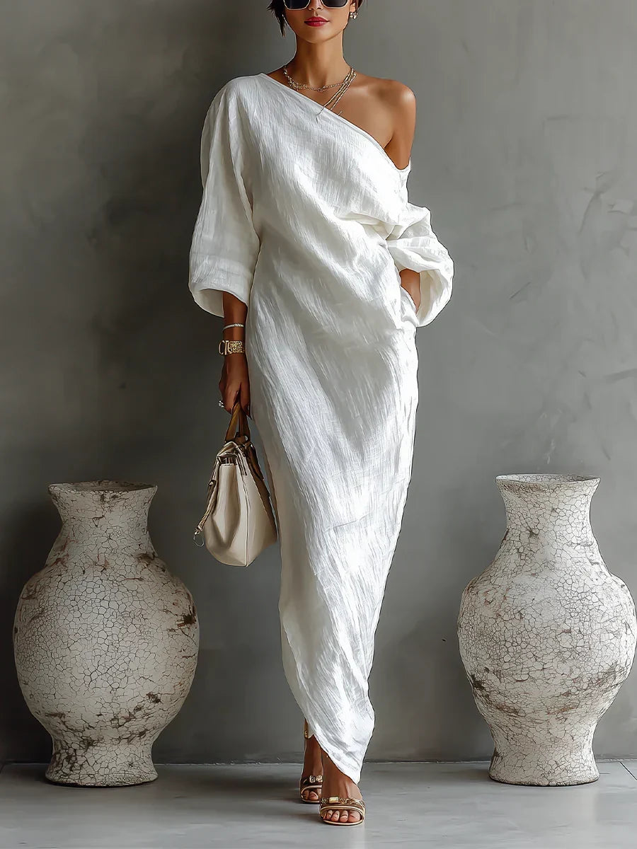 Alondra Elegant Asymmetrical Dress