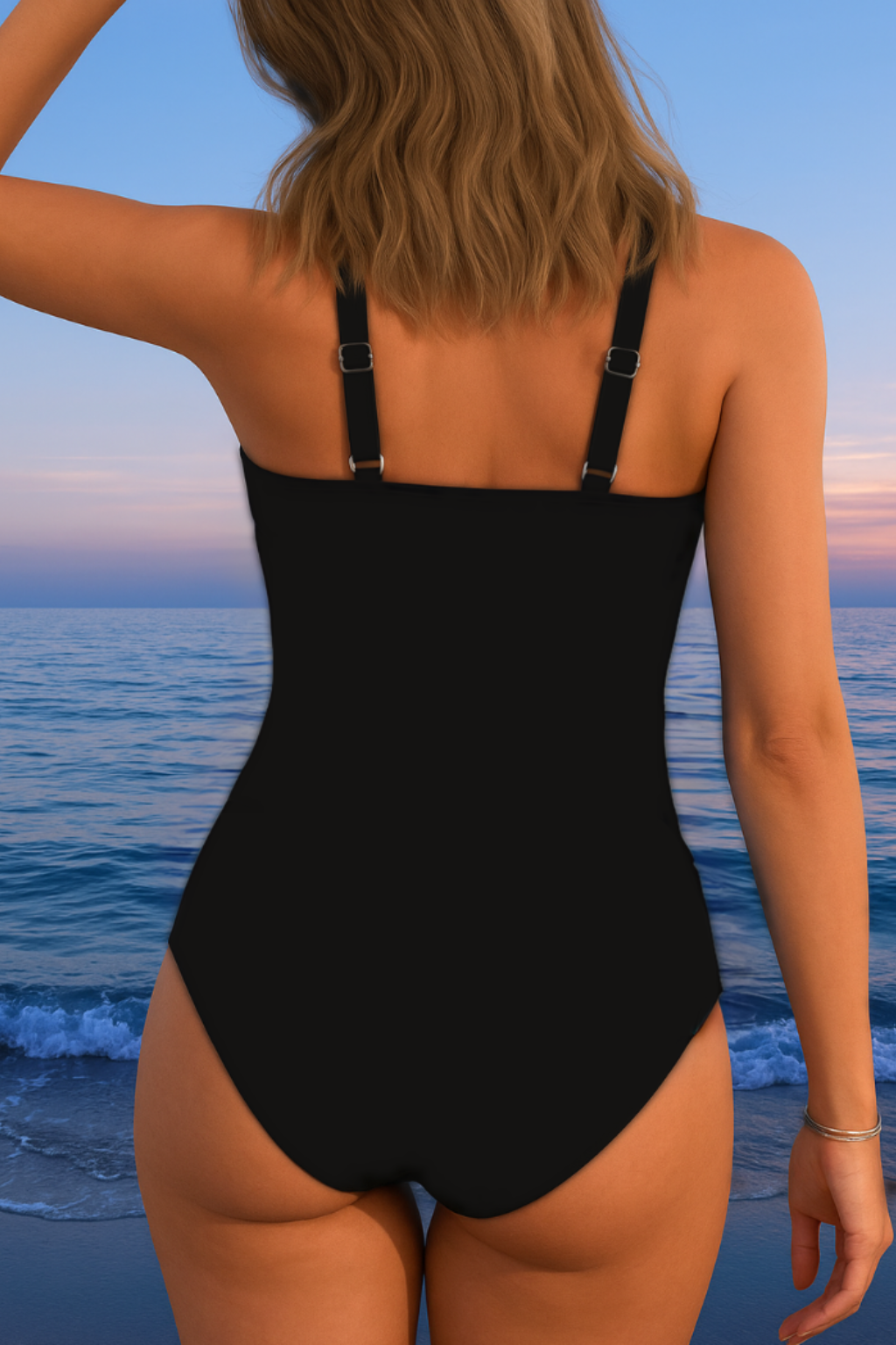 Éloria | Elegant Swimsuit with Colourful Print