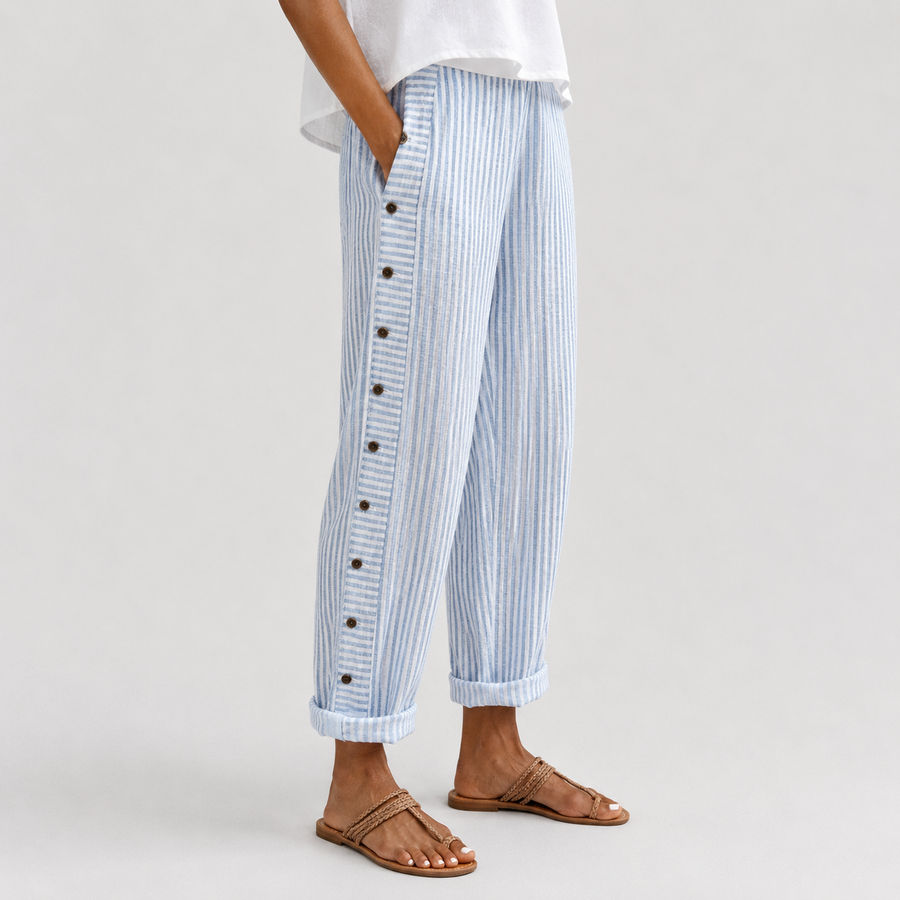 Bertha Elegant Wide Trousers