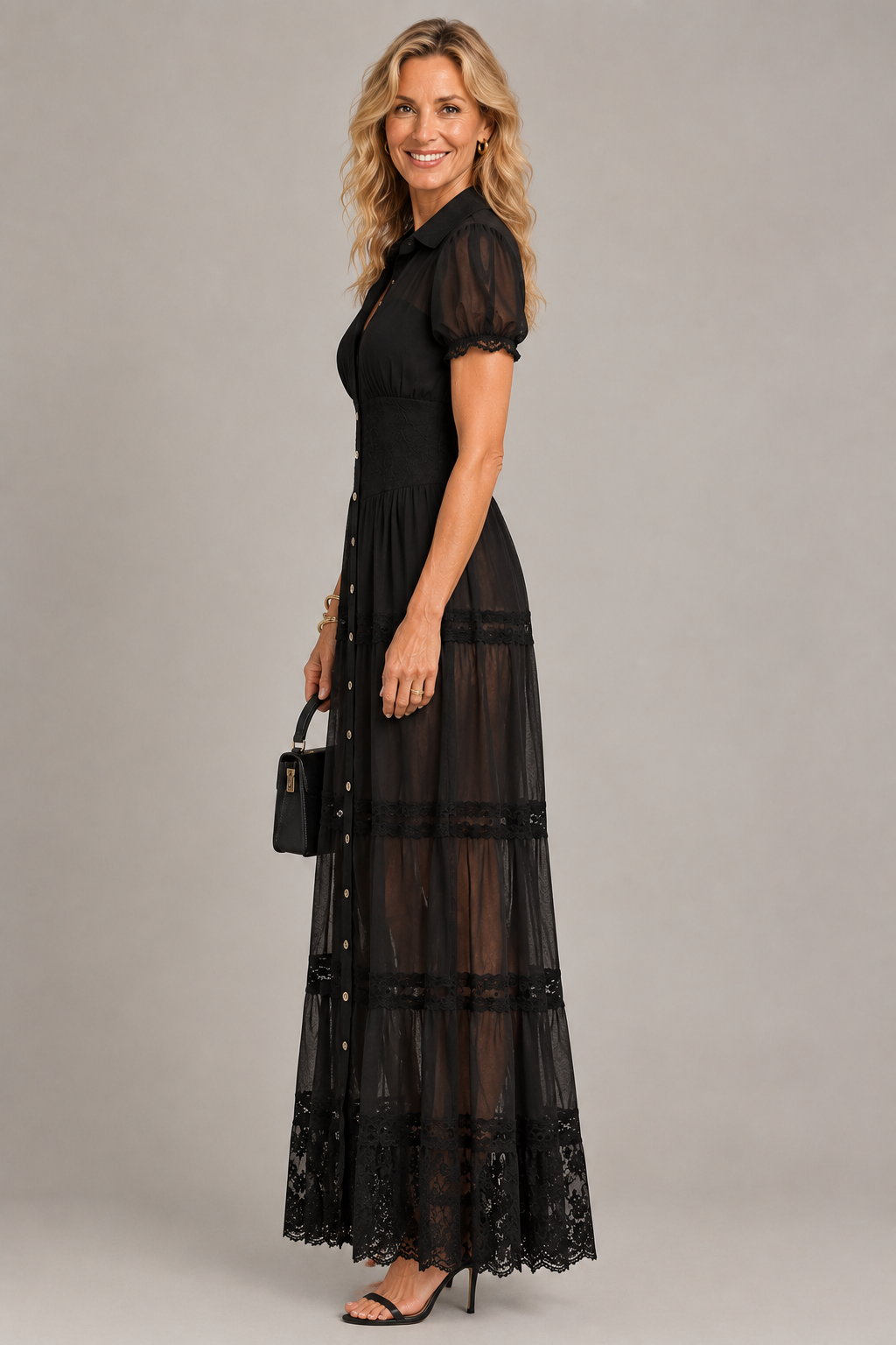 Amélie Elegant Maxi Dress