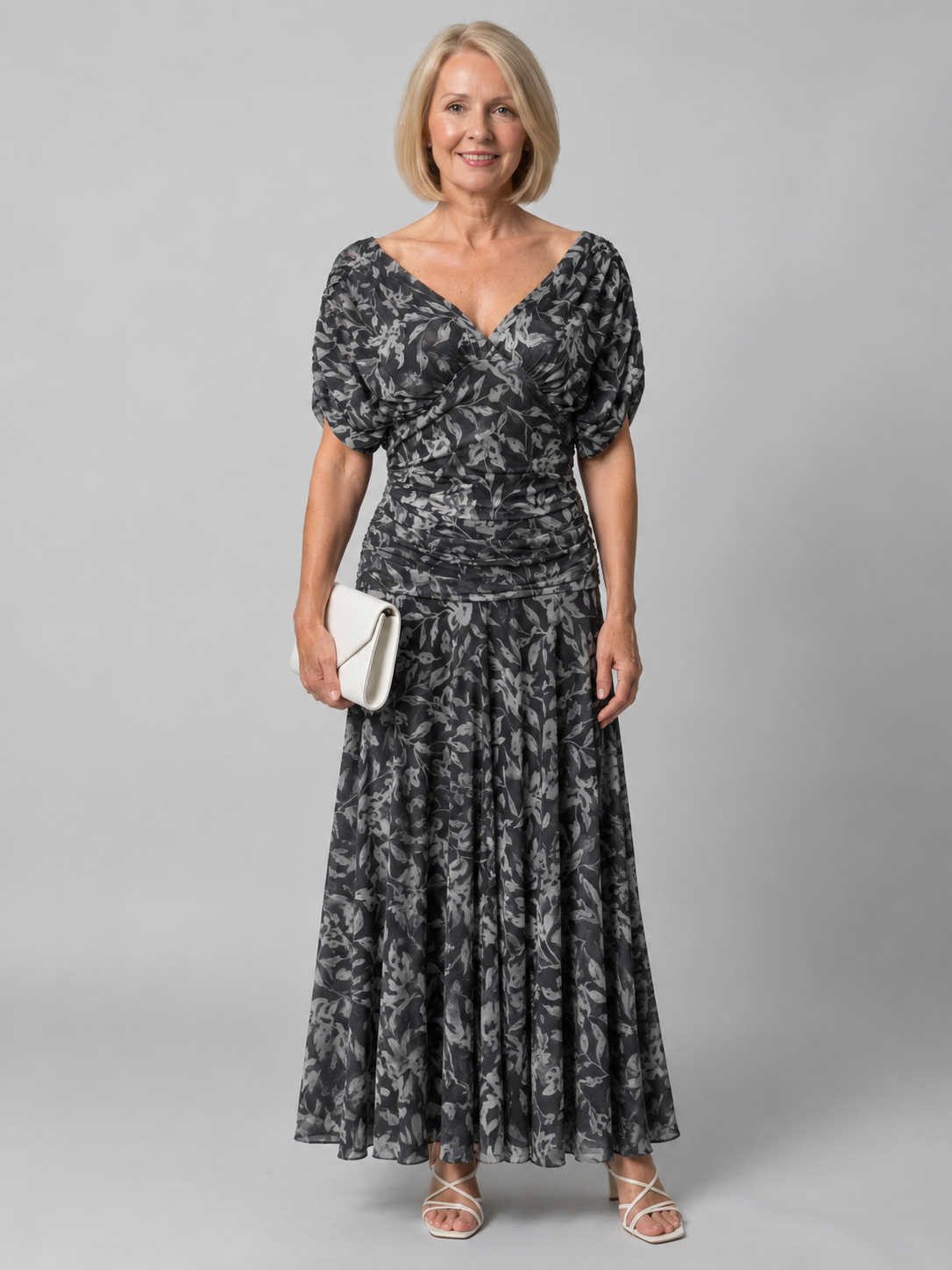 Calen™ Off Shoulder Flow Midi Dress
