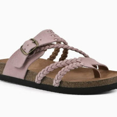 Aurora | Braided Sandals with Contoured Footbed