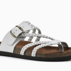 Aurora | Braided Sandals with Contoured Footbed