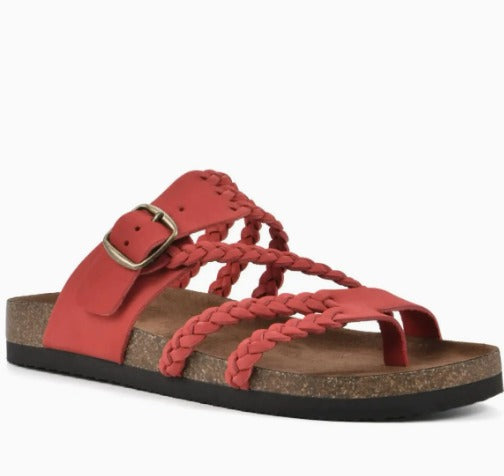 Aurora | Braided Sandals with Contoured Footbed