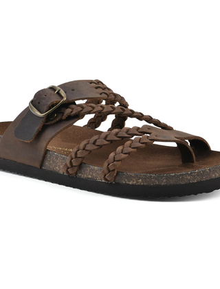 Aurora | Braided Sandals with Contoured Footbed