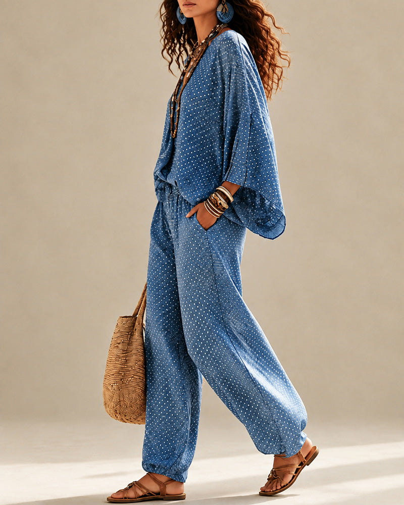 Boho Wide-Leg Set