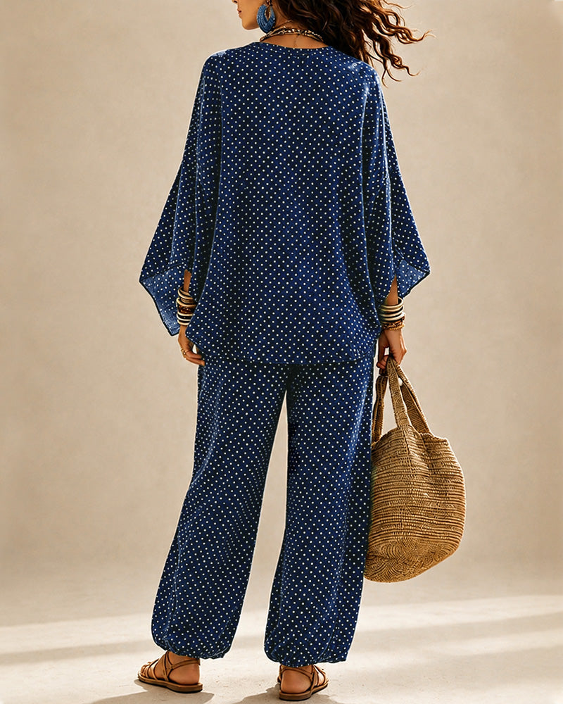 Boho Wide-Leg Set