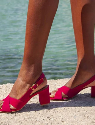 Céleste | Summer Sandals with Block Heel