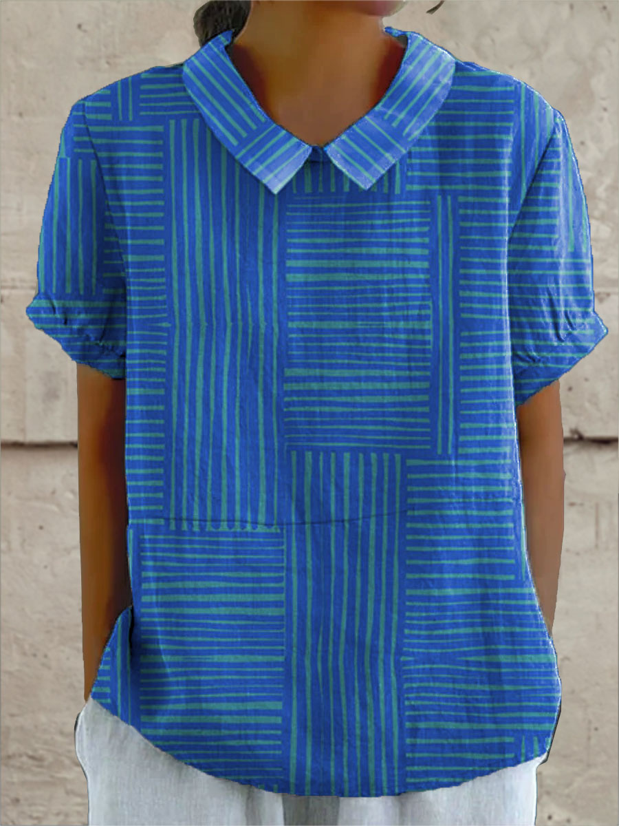 Mayah | Geometric Shirt