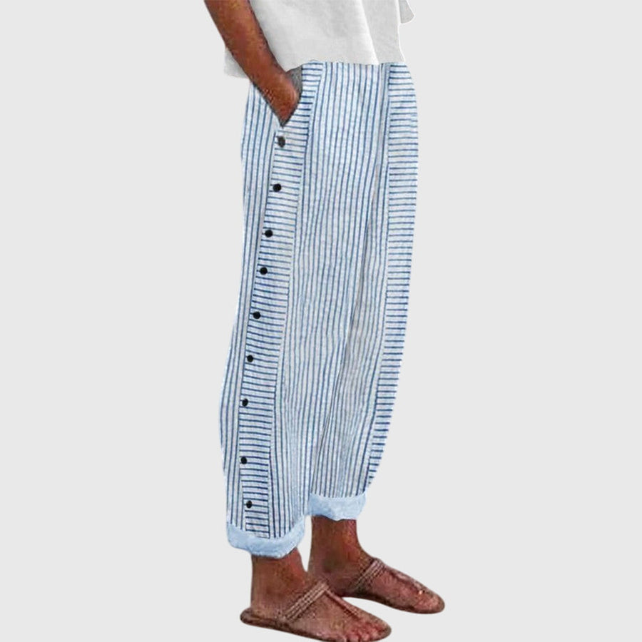 Bertha Elegant Wide Trousers