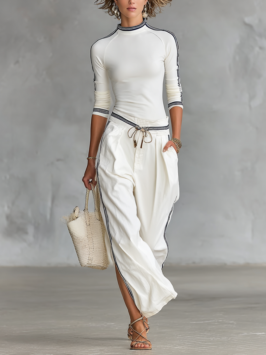 Ginevra - Two-Piece Sports Set with Wide Trousers