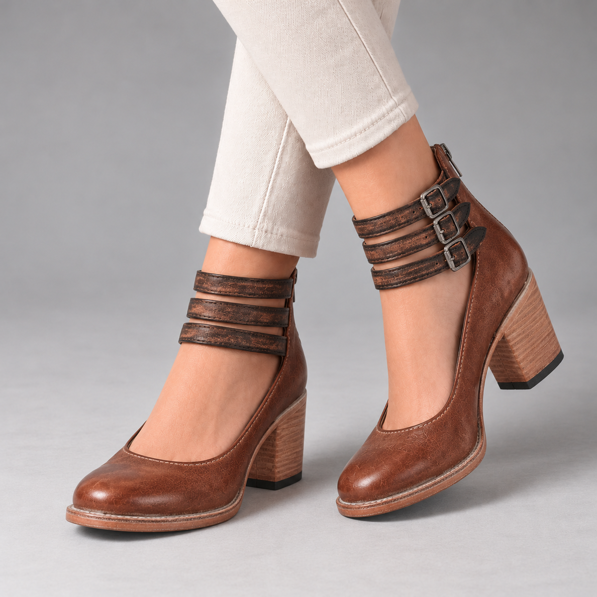 Mathilde Comfort Block Heel Shoes