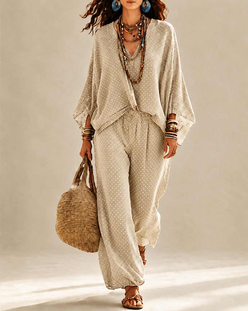 Boho Wide-Leg Set
