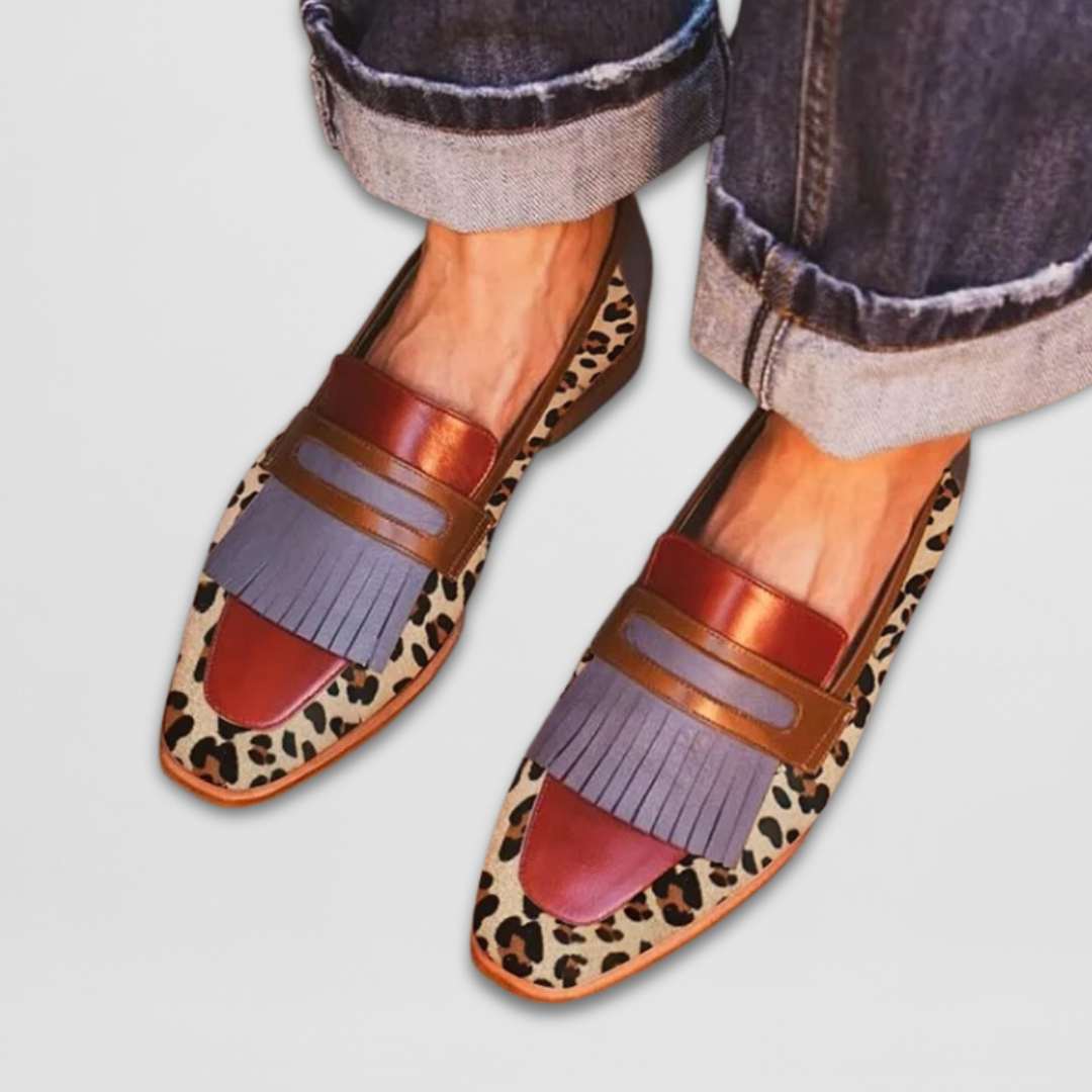 Chiara Glossy Effect Loafers