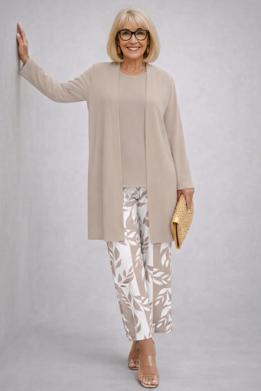 Three-Piece Set · Cream