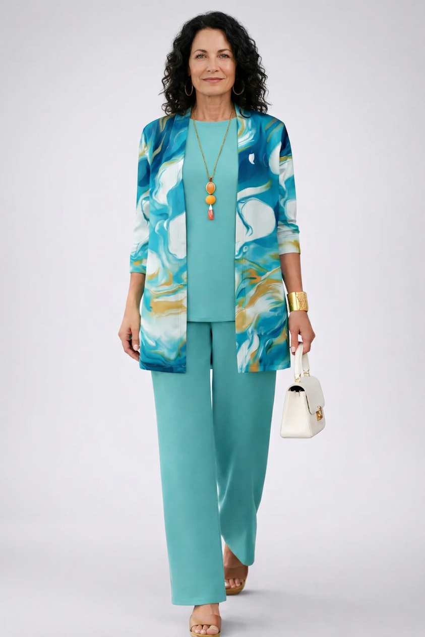 Three-Piece Set · Turquoise 2