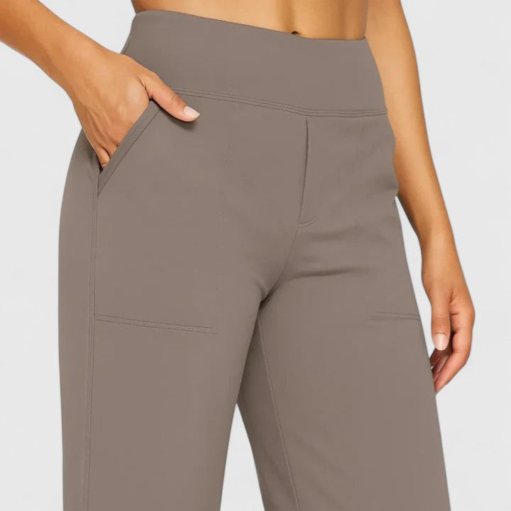 Hilary tailored trousers with high waist