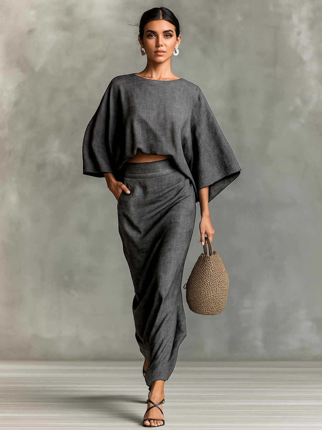 Laura - Two-Piece Set with Long Skirt