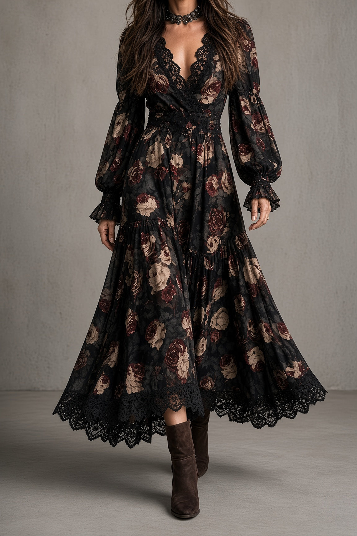 Elena Vintage Dress