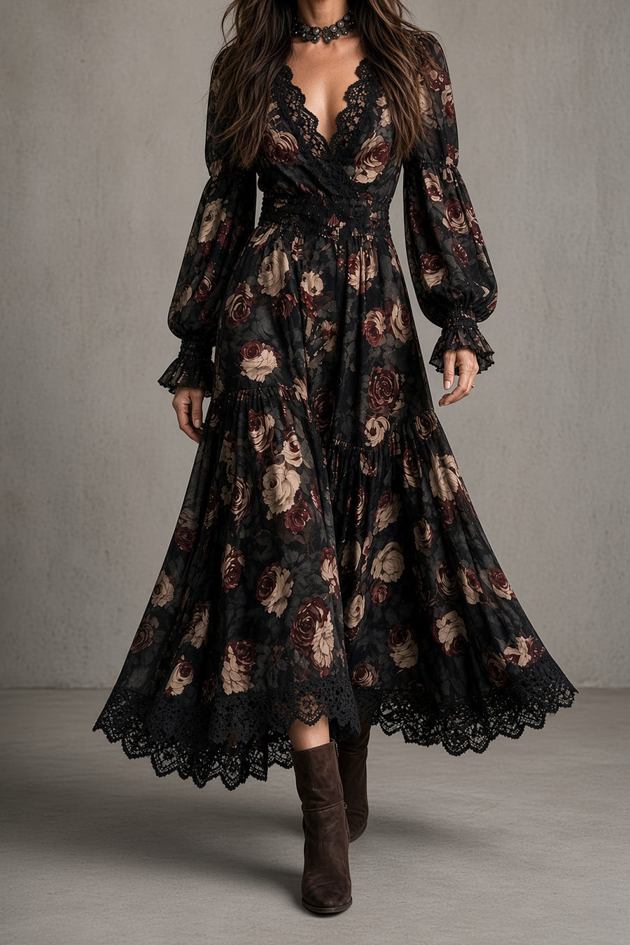 Elena Vintage Dress