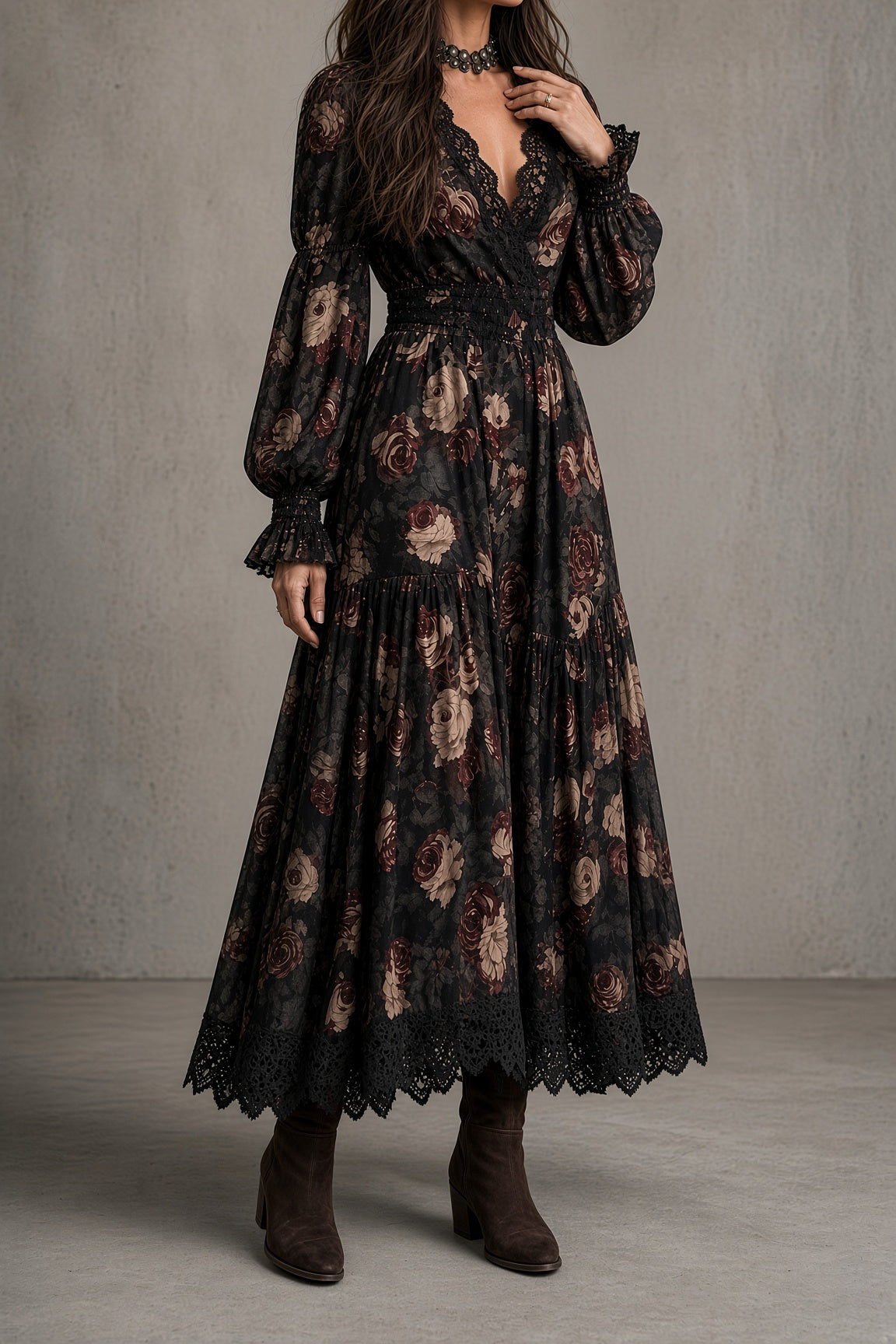 Elena Vintage Dress