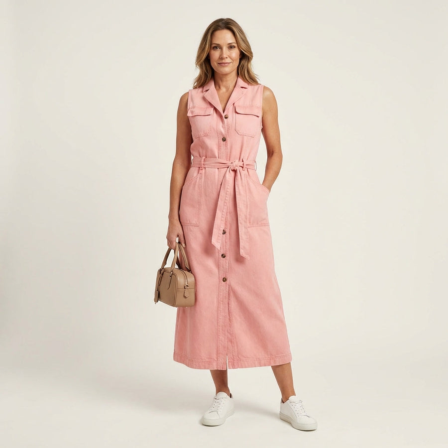 Georgina | Maxi Denim Dress