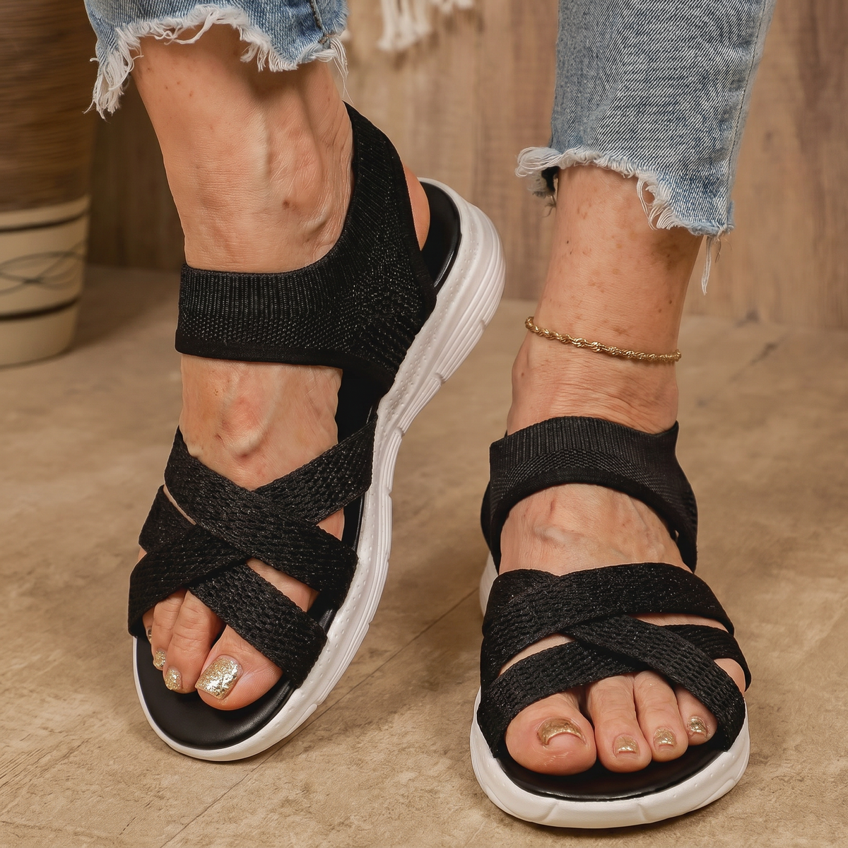 Émiliane | Ultra Comfortable Orthopaedic Sandals