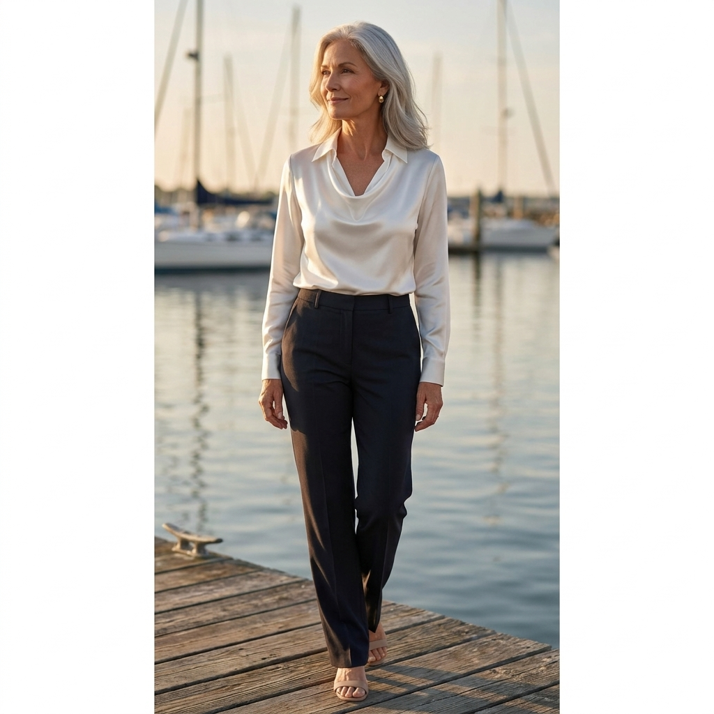 Rose | Draped Blouse