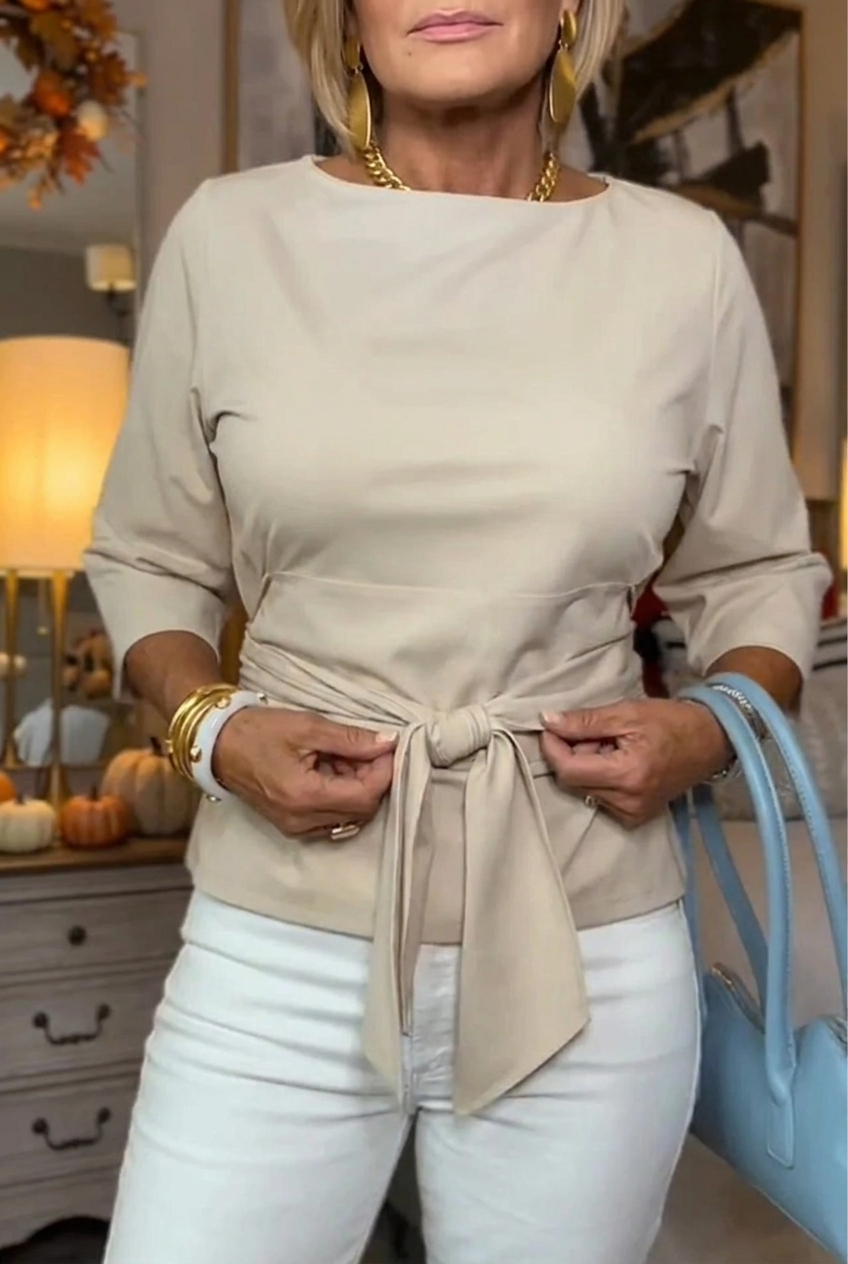 Dara | Tie Waist Flattering Top