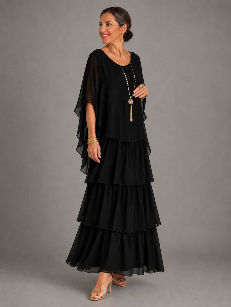 Lara | Elegant Flowing Maxi Dress