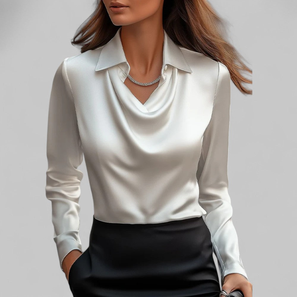Rose | Draped Blouse