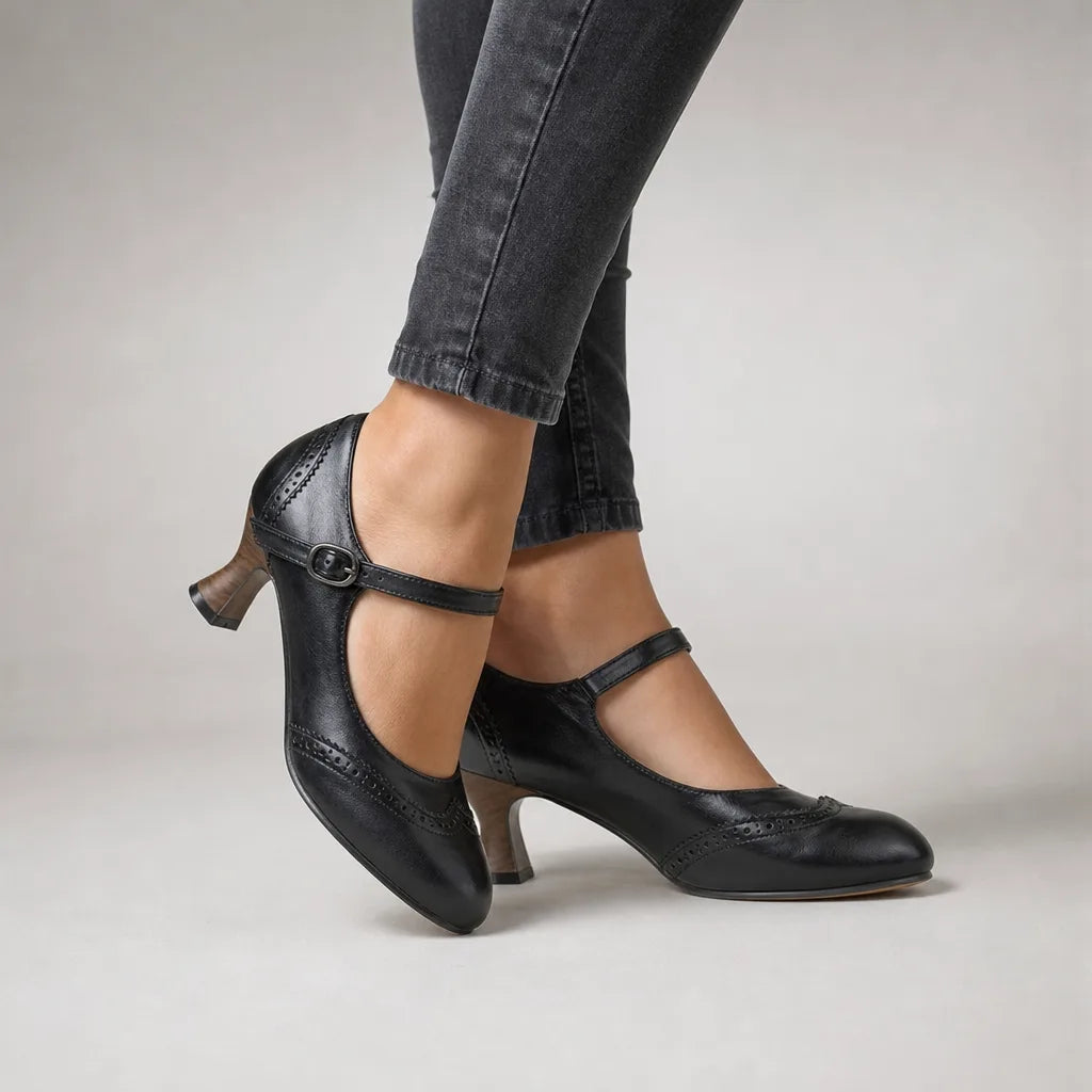 Kourtney | Women's Vintage Mary Jane Heels