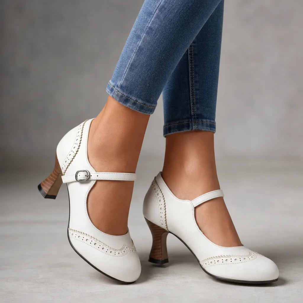Kourtney | Women's Vintage Mary Jane Heels