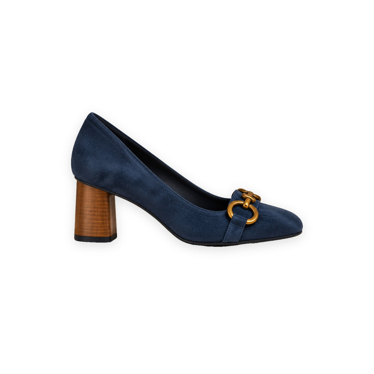 Lauren | Buckle Detail Block Pumps