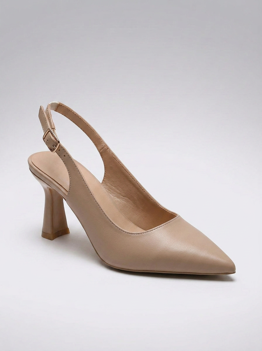 Sophia | Elegant Beige Slingback