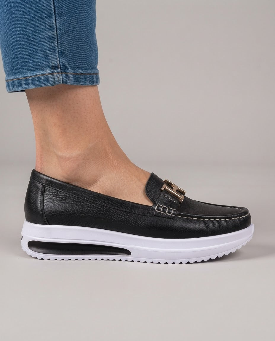 Gaia Moccasin — Platform with Clamp