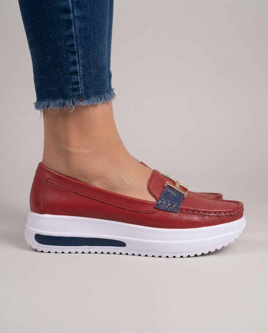 Gaia Moccasin — Platform with Clamp