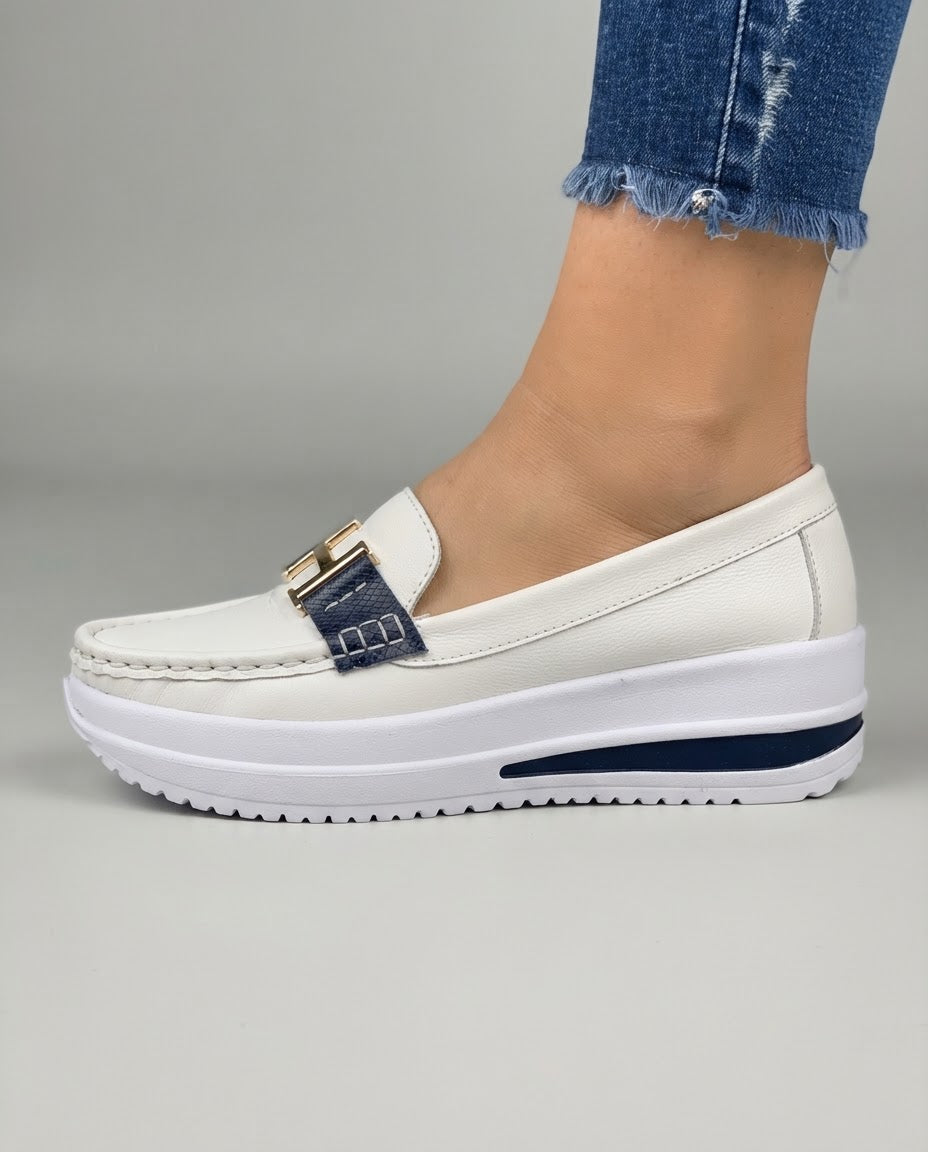 Gaia Moccasin — Platform with Clamp