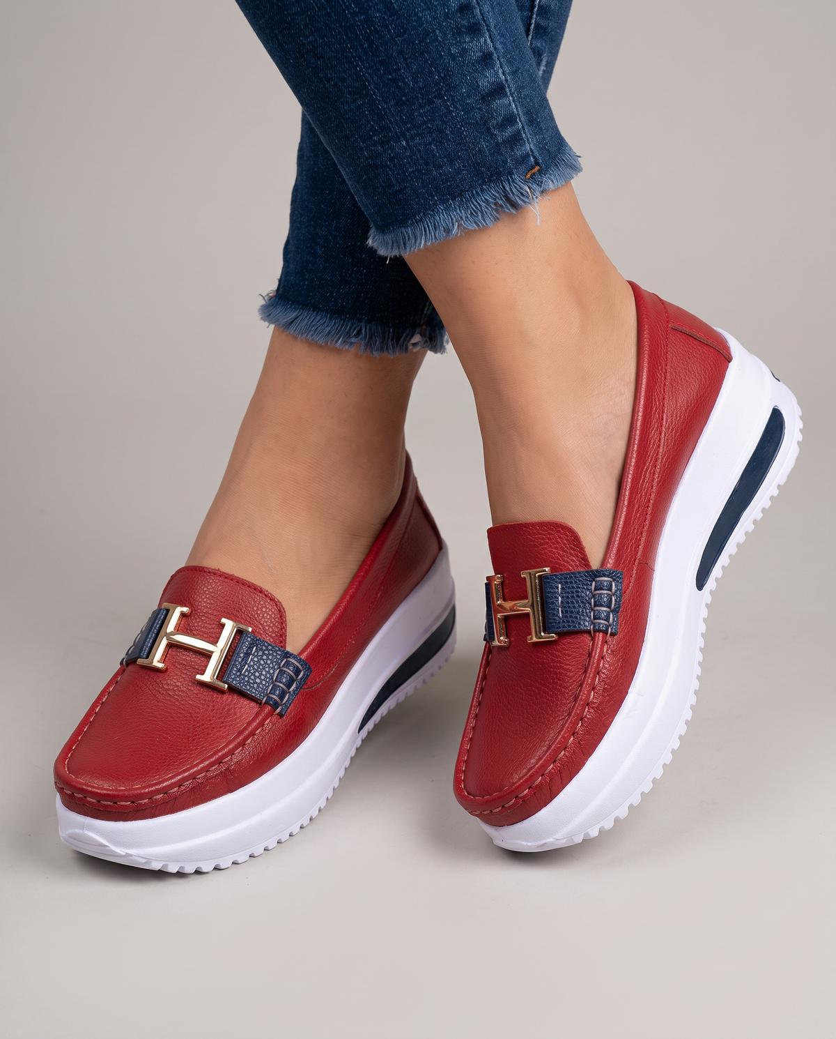 Gaia Loafer — Platform with Clamp